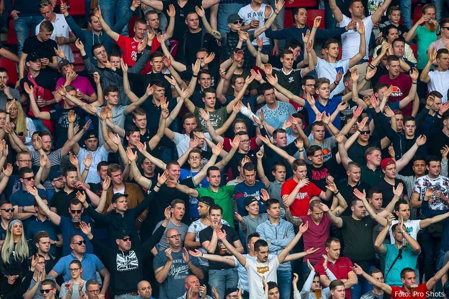 FC Twente met afstand kampioen in klassement uitsupportersgemiddelde