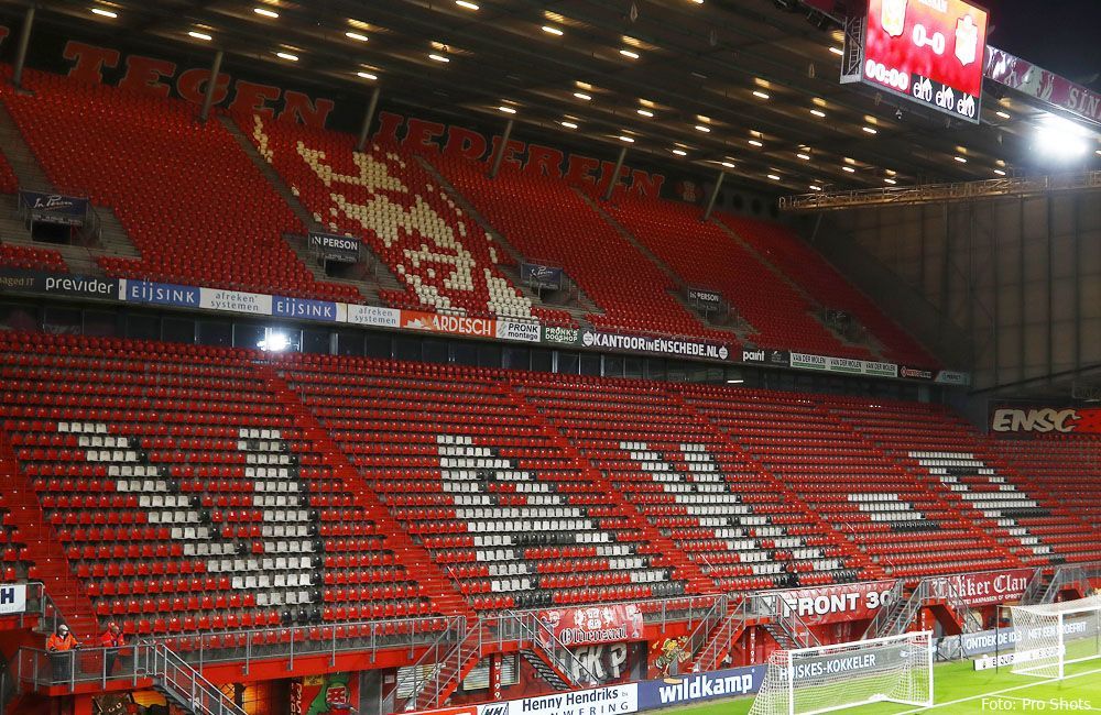 De Grolsch Veste is het decor voor  de online supportersavond van FC Twente