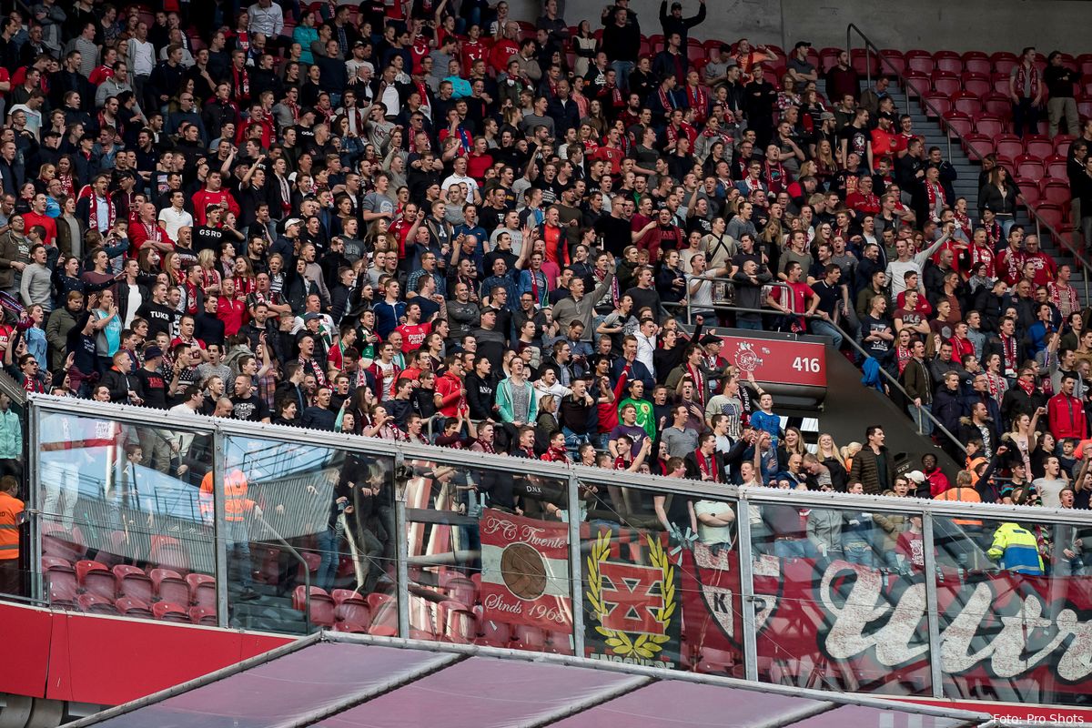 Ajax heeft merkwaardige boodschap voor uitsupporters FC Twente