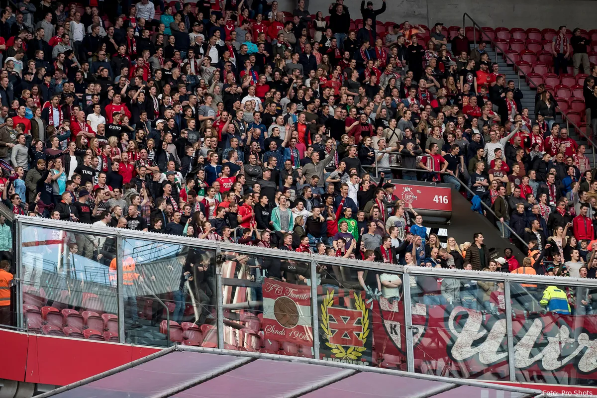 twente supporters uitvak ajax arena 2016