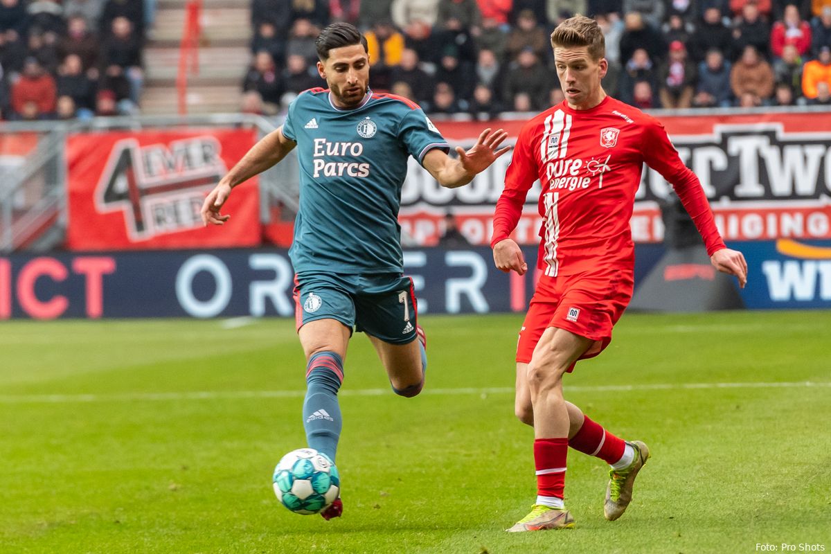 Jahanbakhsh: 'Bij Feyenoord wordt meer van buitenspelers gevraagd dan bij FC Twente'