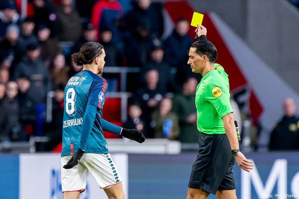 FC Twente zondag naast Ajax in top 4 meest gefloten clubs van scheidsrechter