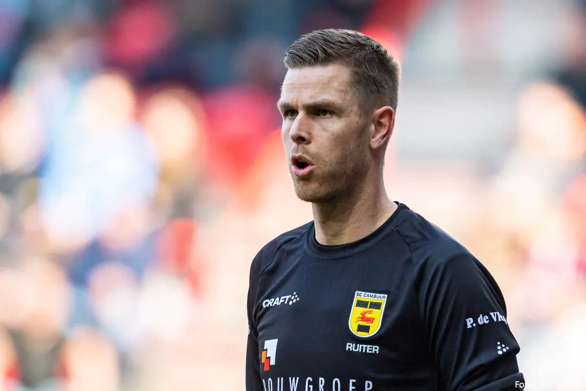 Cambuur-goalie was levende schietschijf: "Niet altijd leuk om keeper te zijn"