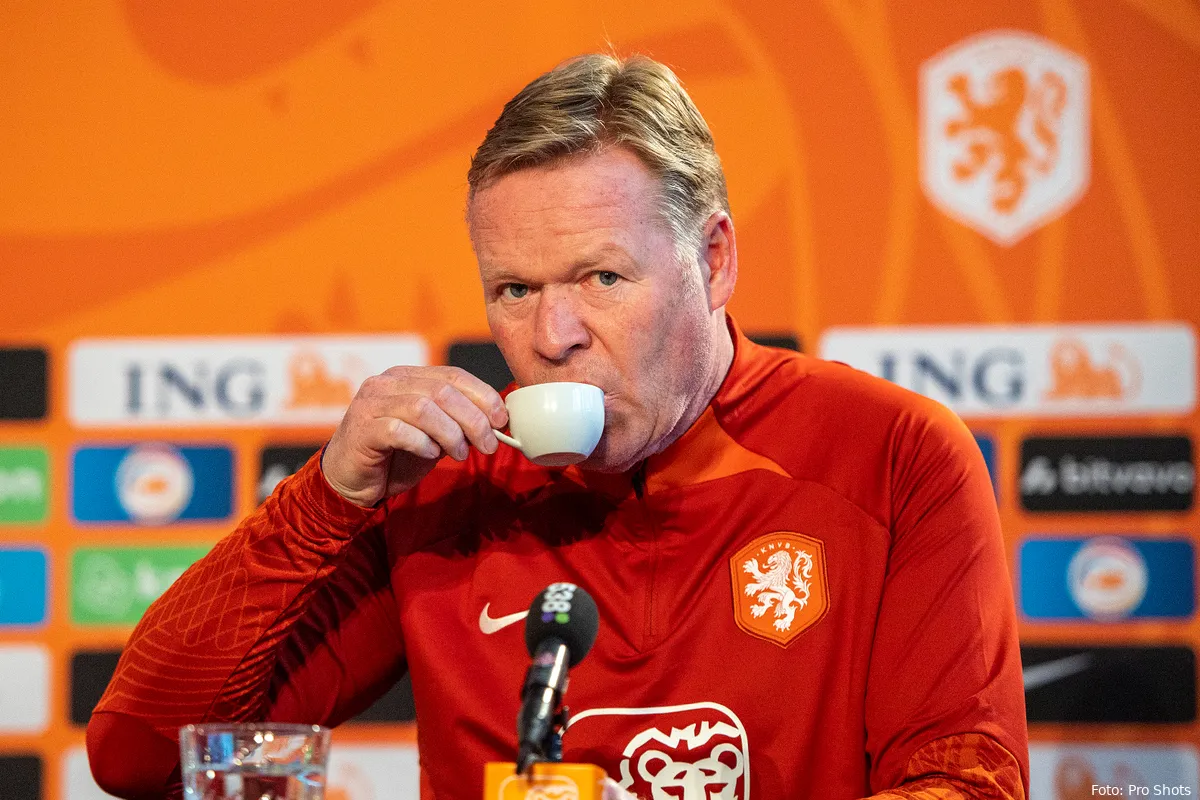 ronald koeman koffie bondscoach 2023