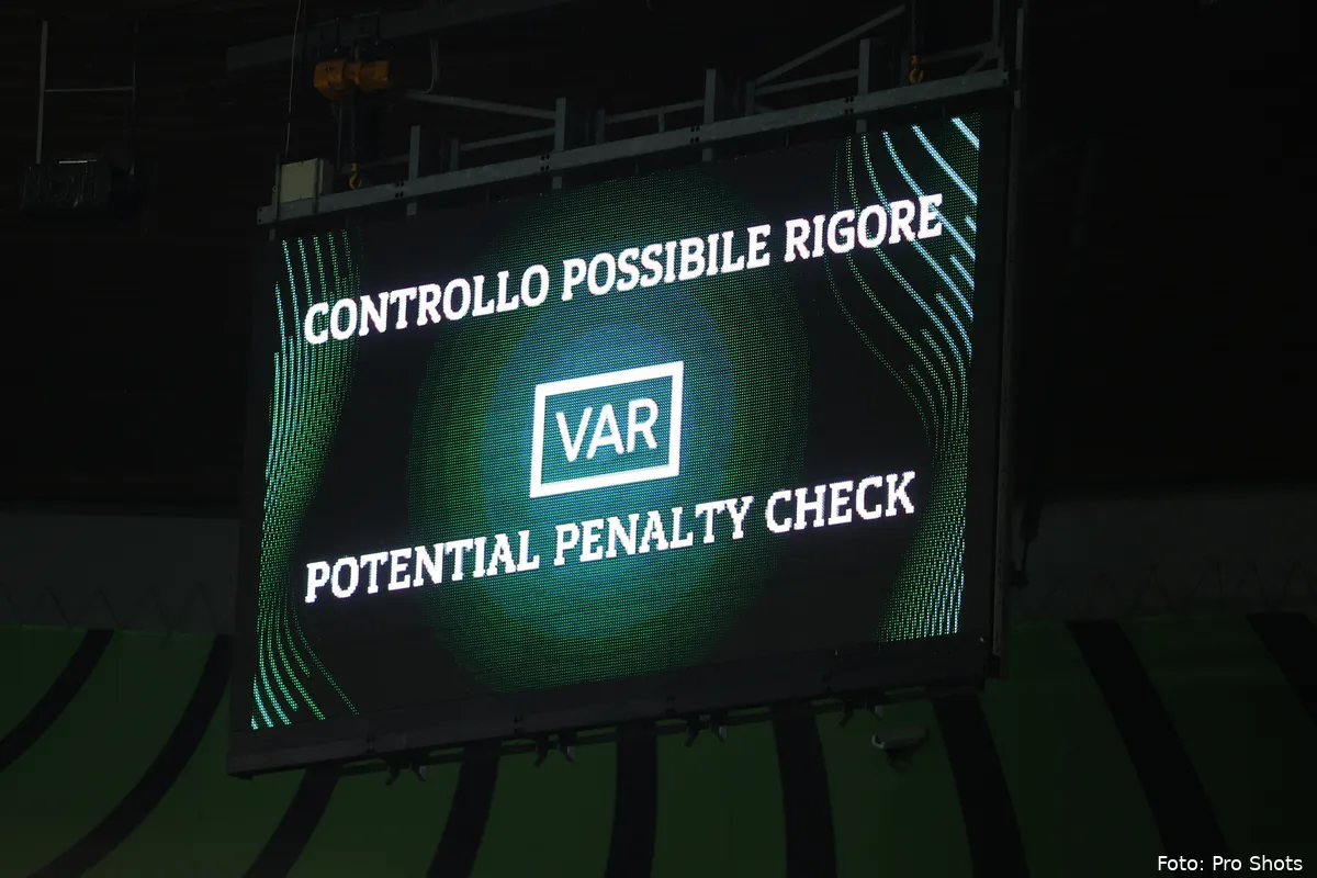 UEFA laat VAR eerder aantreden in Conference League, mede naar aanleiding van FC Twente - Fiorentina