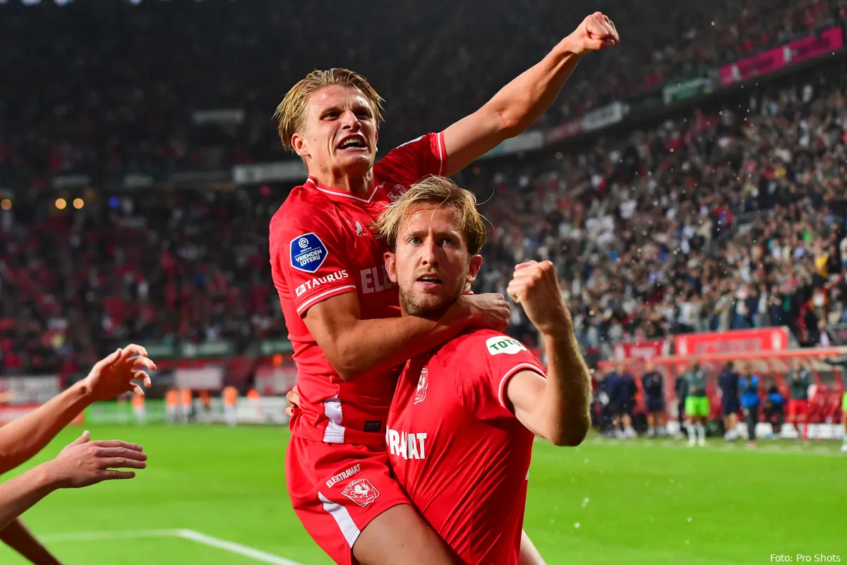 vlap steijn vieren doelpunt twente hammarby enschede 2023
