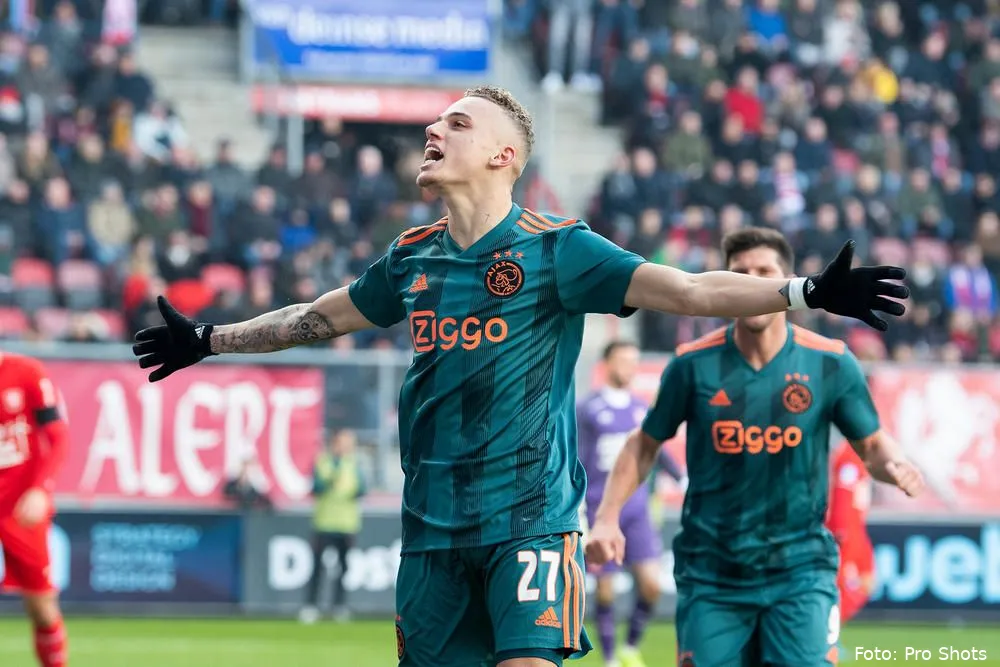 noa lang fc twente ajax 2019 hattrick