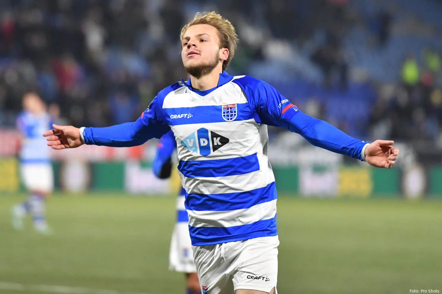 thomas van den belt pec zwolle juichen 2023