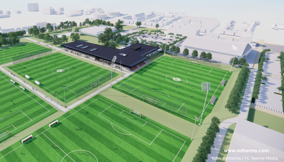 Gemeente Enschede investeert flink: Nieuw trainingscomplex FC Twente op komst