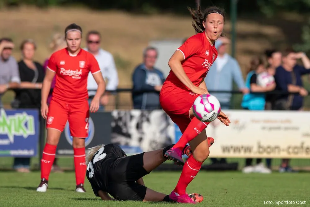 Video: Schitterende goal Kalma maakt FC Twente Vrouwen koploper