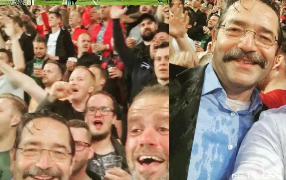 Voormalig waarnemend burgemeester ontvangt bierdouche op Vak-P