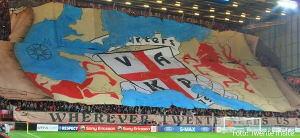 Supporters FC Twente ook in rampjaar hondstrouw