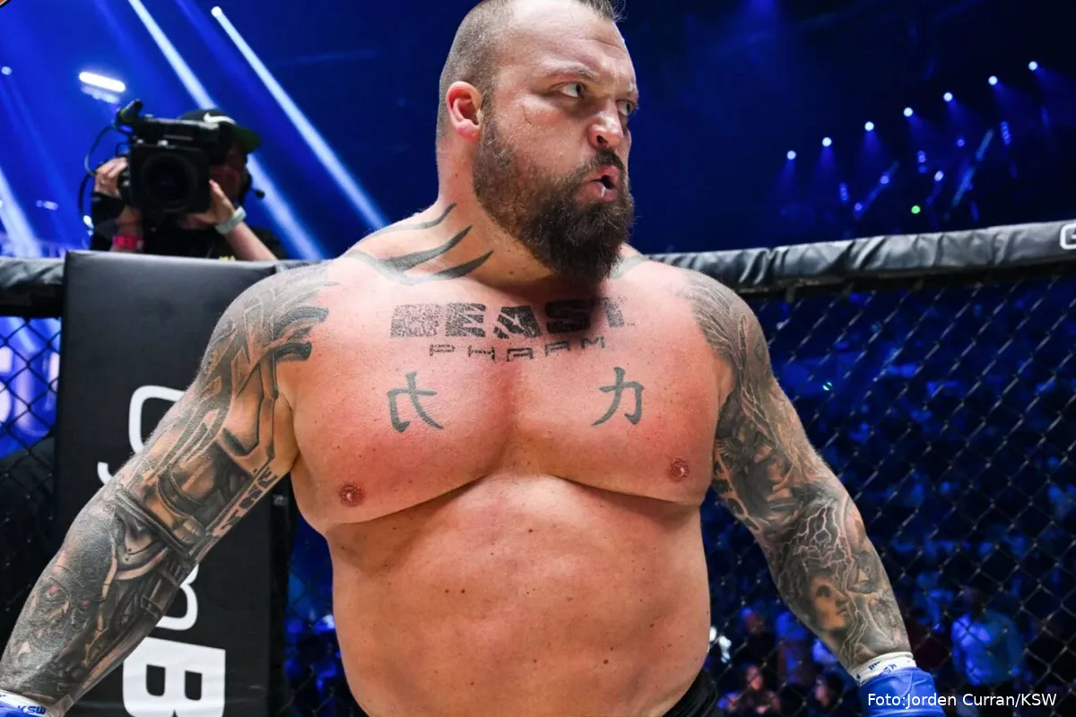 Eddie Hall wil vechten tegen UFC legende - stelt wel bizar hoge eis!