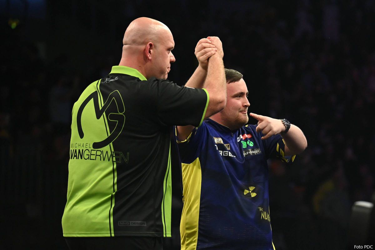 Kwartfinale eerste avond Premier League: Van Gerwen, Dobey, Humphries en Cross winnen in Ierland
