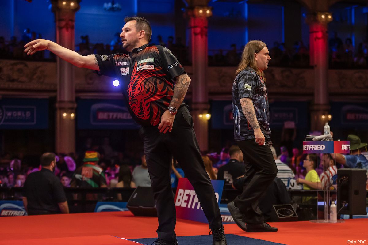 Jonny Clayton de nieuwe bullseye finishes meester van de World Matchplay