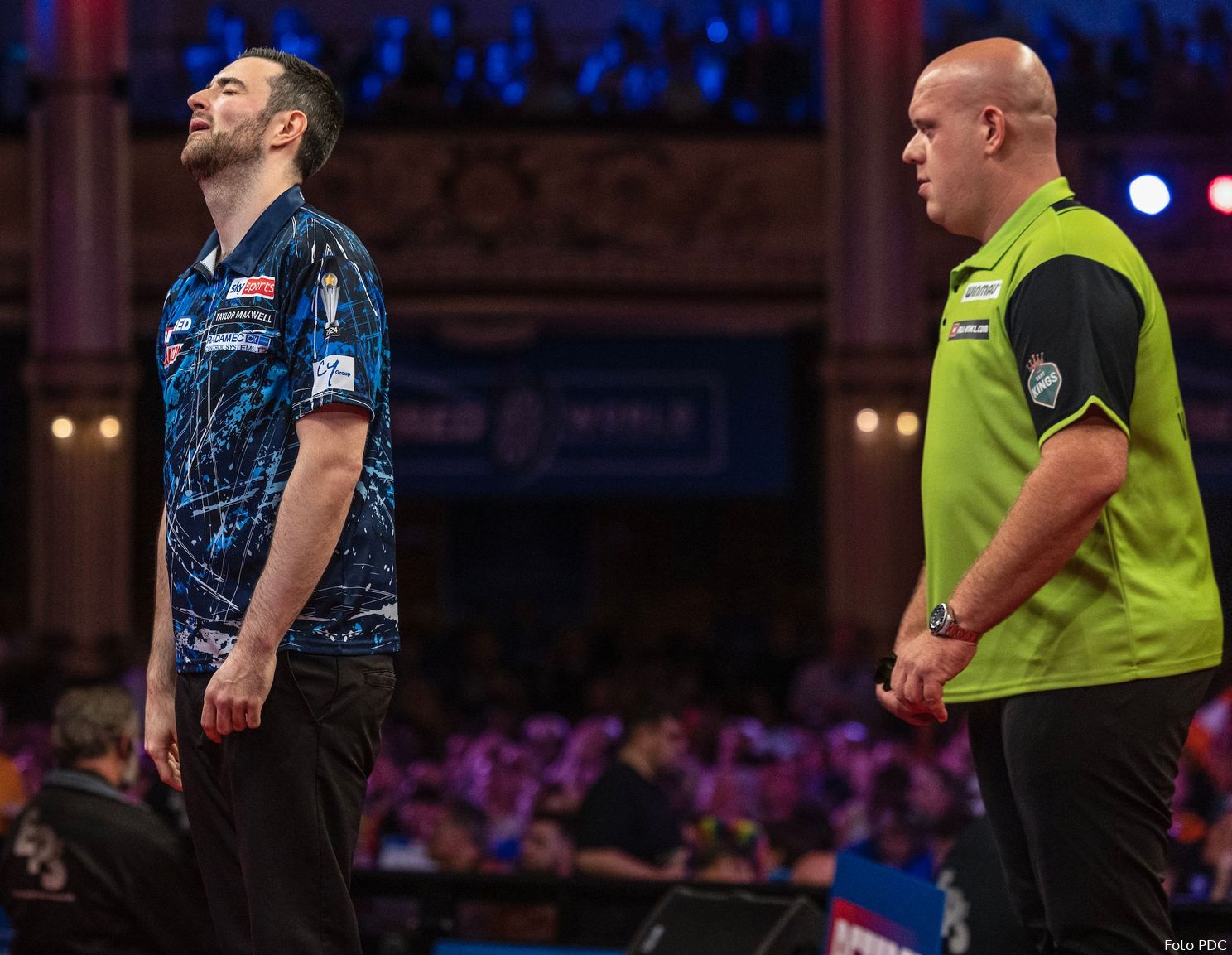 Luke Humphries is de World Matchplay kampioen 2024, Van Gerwen was dichtbij maar verloor