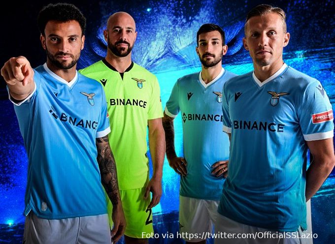 Cryptobeurs Binance is de nieuwe hoofdsponsor van Lazio Roma
