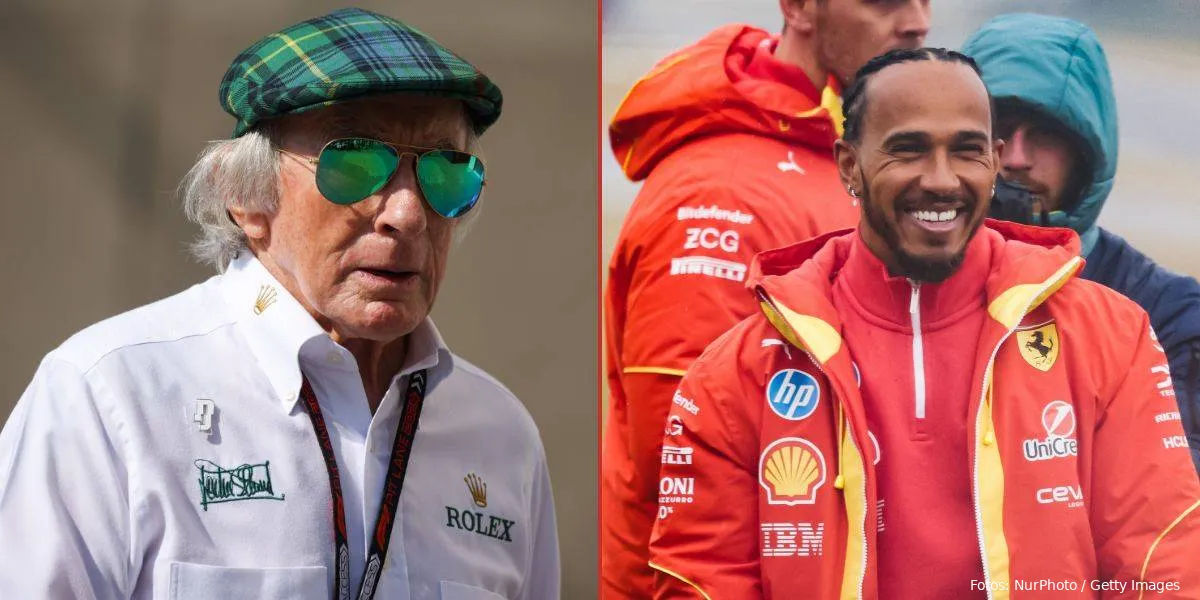 Sir Jackie Stewart and Lewis Hamilton - ScuderiaFans.com