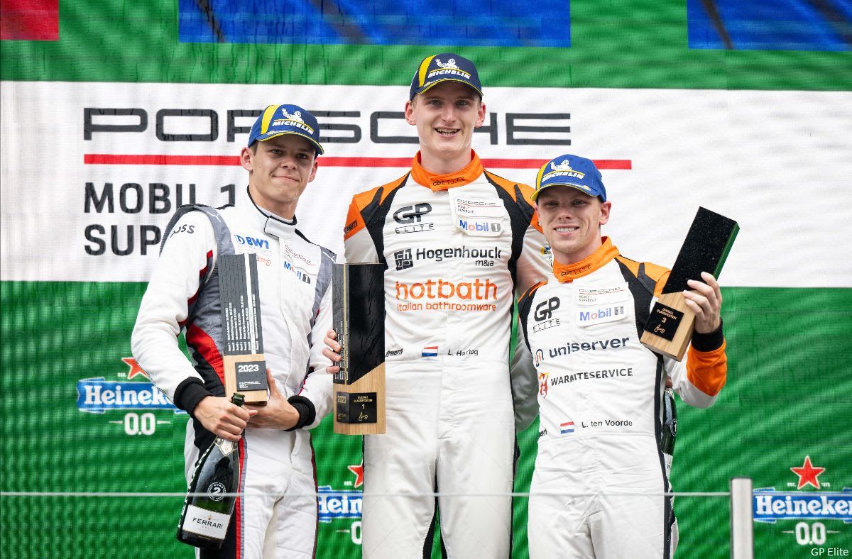 Porsche Supercup GP Nederland | Schuring en Hartog laten Wilhelmus twee keer klinken op thuiscircuit