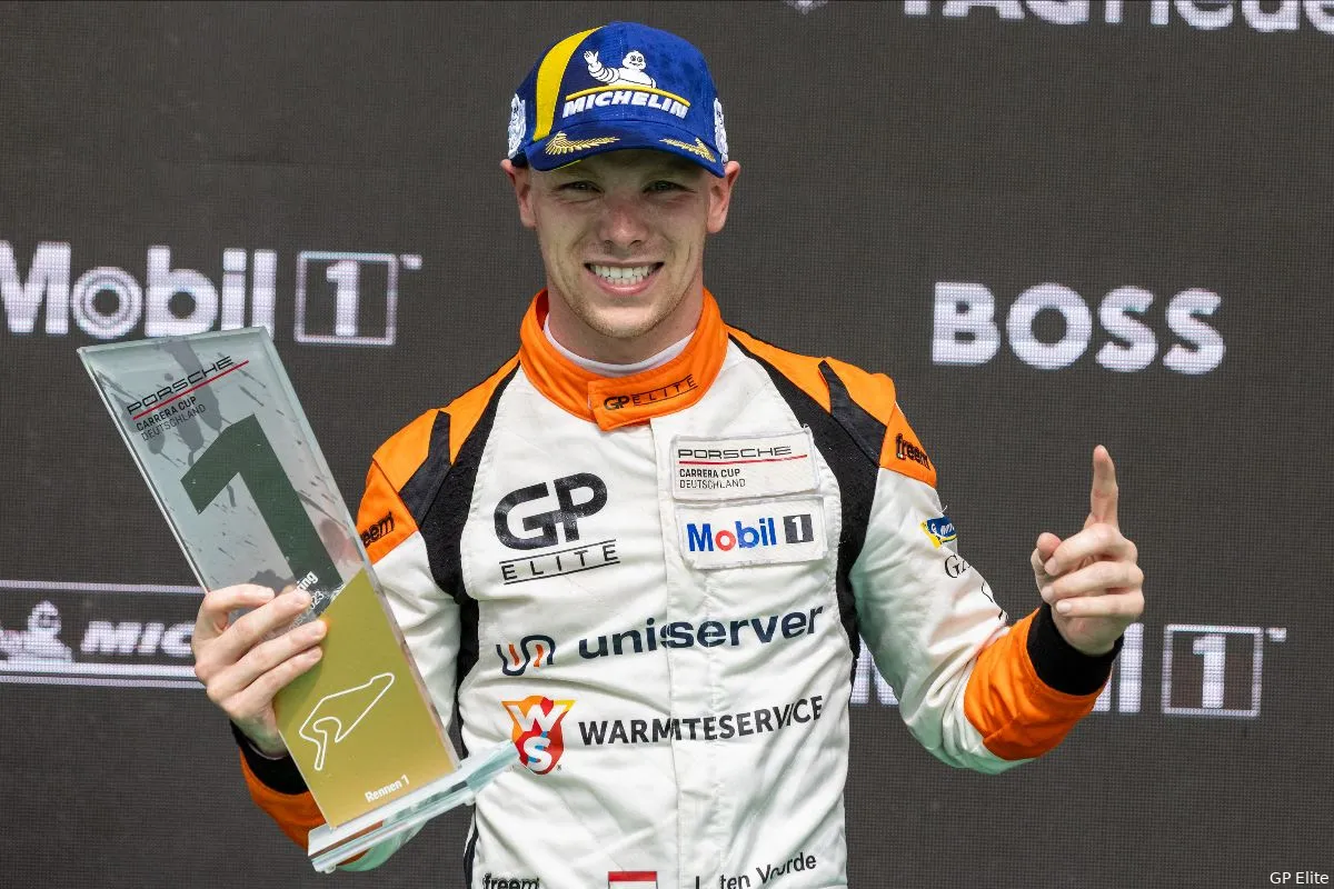 Ten Voorde zwaait Porsche-scepter op de Nürburgring: 'Dit voelde extra goed'