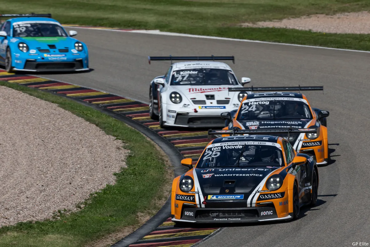 Ten Voorde plaatst één hand op de titel op de Sachsenring: 'Nog een klein beetje snelheid vinden'