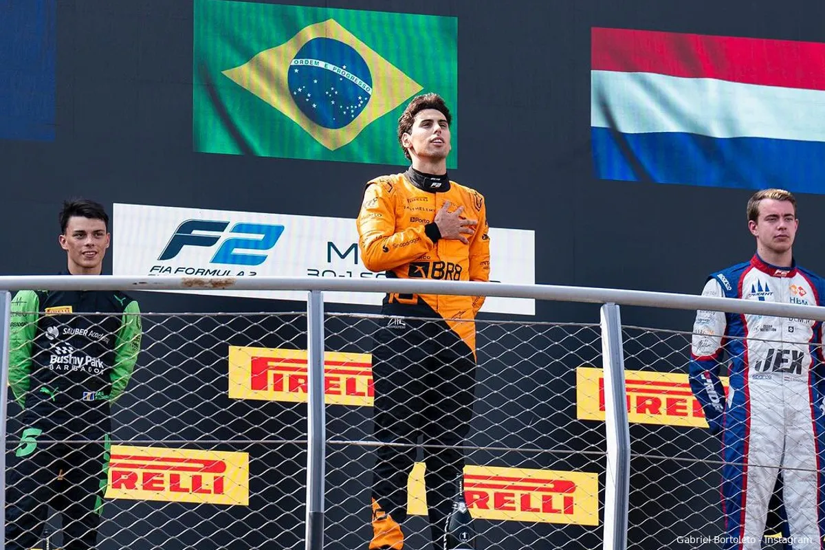 Bortoleto over zijn bewondering voor Verstappen: “Wilde altijd als hem zijn”