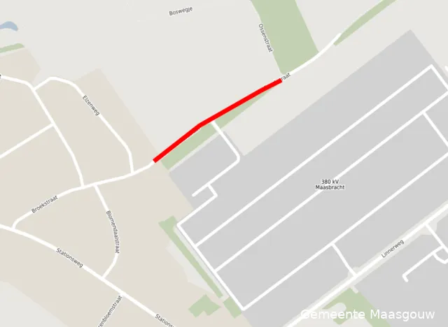 Afsluiting Broekstraat - Brachterbeek