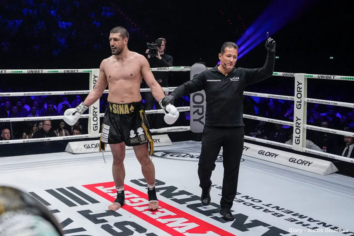 Schwalbe! Kickbokser Karimian slachtoffer slechte beslissing bij Glory - hoe dan?!