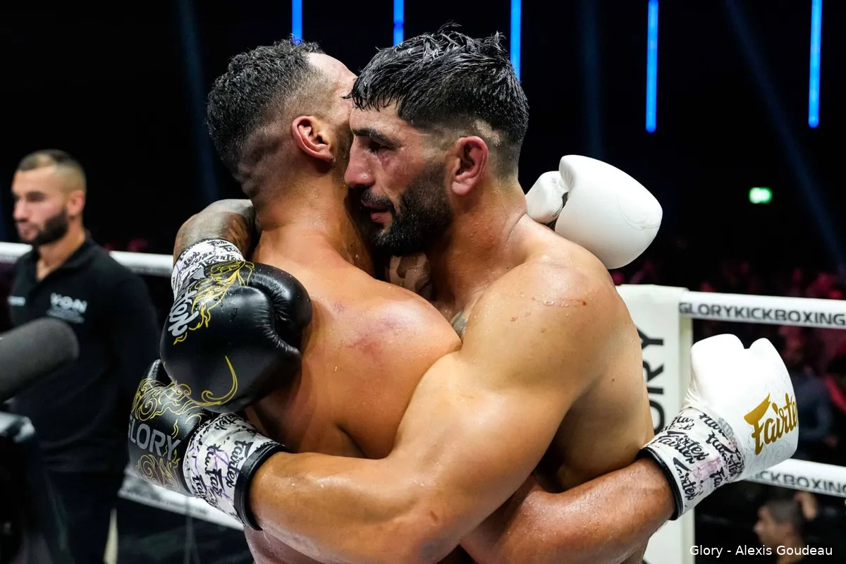 Glory-ster Rajabzadeh’s afscheid zorgt voor onrust in de kickbokswereld