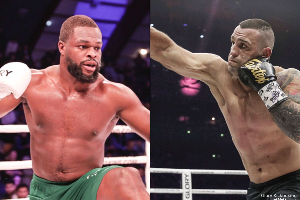 Antonio Plazibat vs Tariq Osaro persconferentie in het buitenland voor Glory titelgevecht