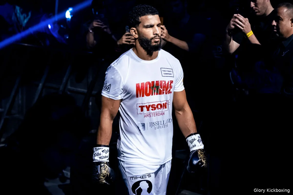 'Kankerboos en Parra!' Glory kickbokser Mo Amine woedend na verliezen wedstrijd