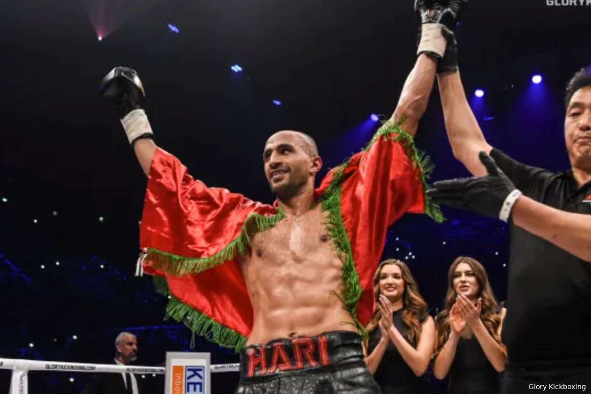 Badr Hari won 1 gevecht bij Glory: 'En de 2e keer dat het bijna lukte'