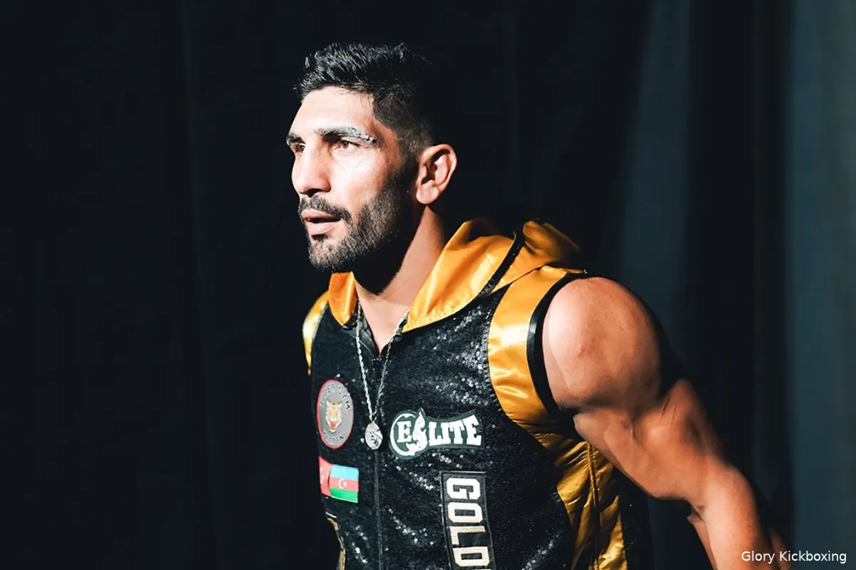 Bahram Rajabzadeh toch in actie bij Glory 94: 'Voor de fans'