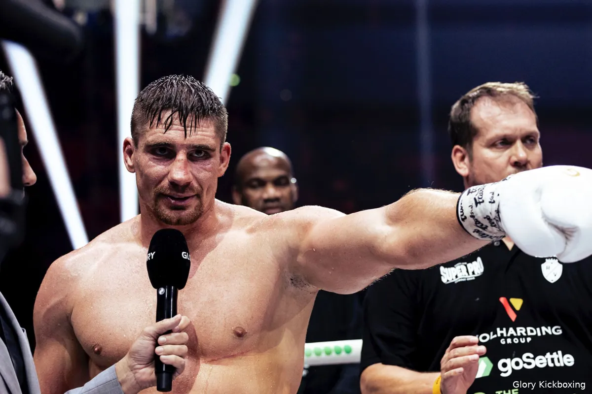 Rico Verhoeven: 'ik stop als kampioen, Jamal Ben Saddik rematch optie'