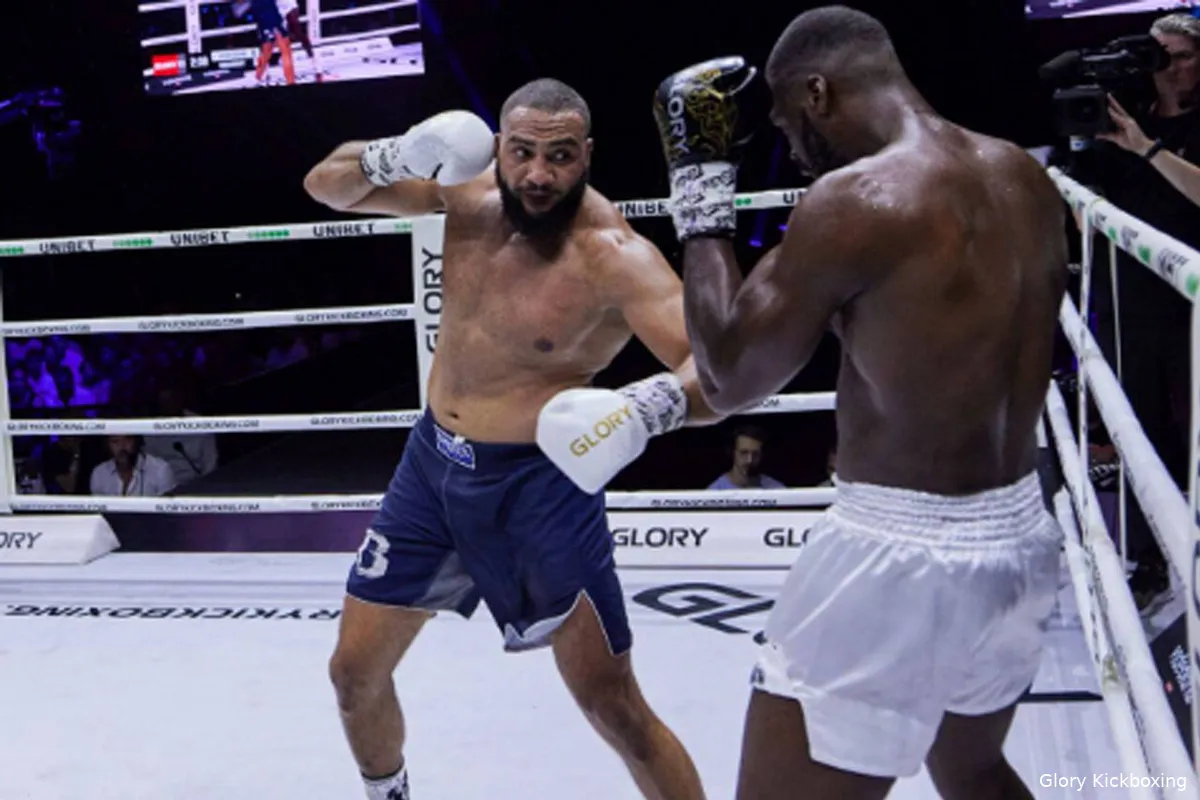 Glory kickbokser Mahieddine spreekt fans toe vanuit het ziekenhuis - 'dit is niet het einde'