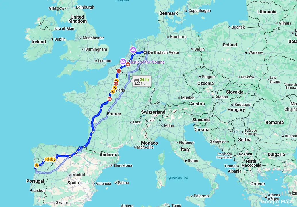 google-maps-porto-nederland