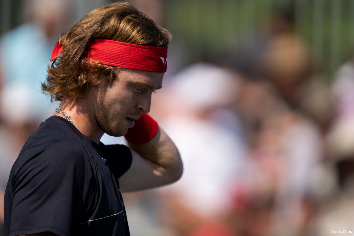 Fellow Players Come To Rublev's Defense After Disqualification Following Angry Outburst