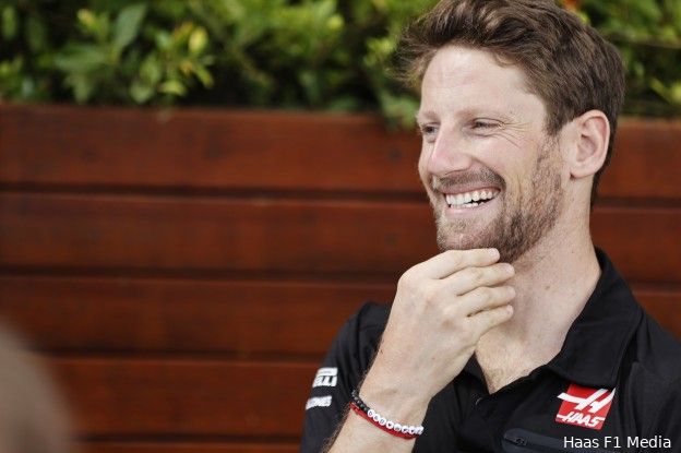 Grosjean zet zijn geld in op Hamilton: 'Hij gaat zijn achtste titel pakken'