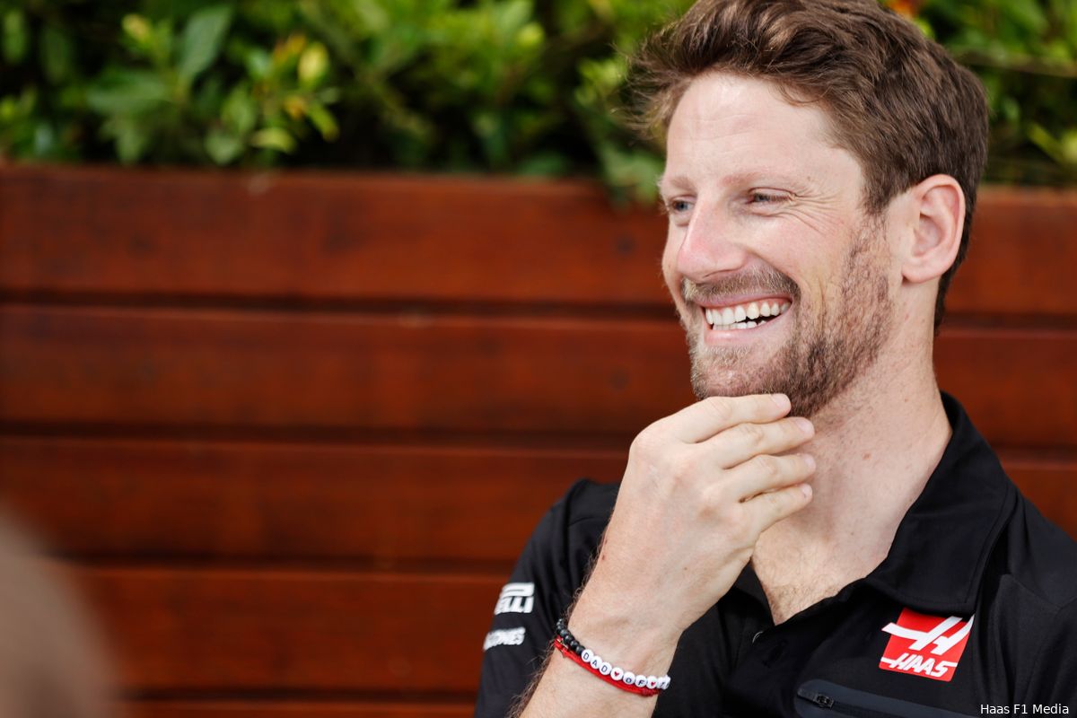 De Formule 1-carrière van de vrolijke Fransman Grosjean