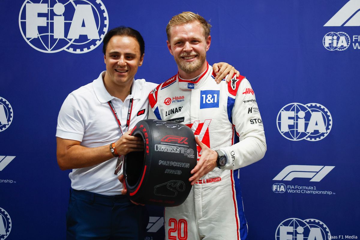 Startopstelling sprintrace GP Brazilië: Magnussen verrassend op pole, Verstappen P2