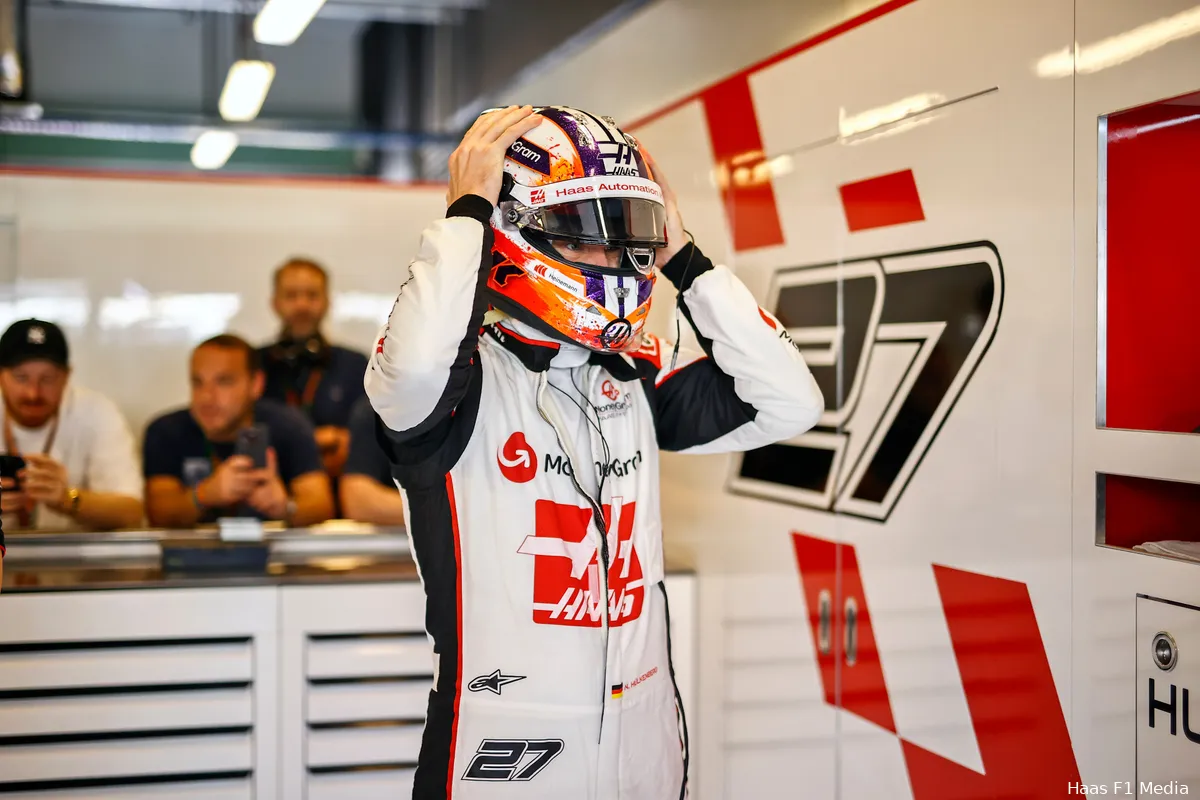 nico hulkenberg haas abu dhabi 1