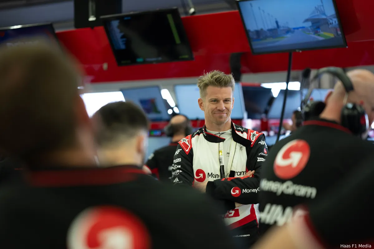 nico hulkenberg haas wintertest bahrein 2024