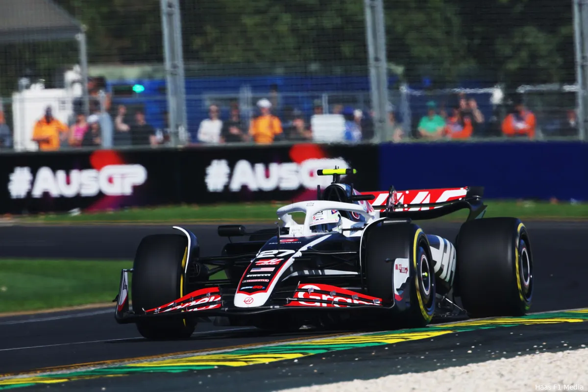 nico hulkenberg haas australie 2024