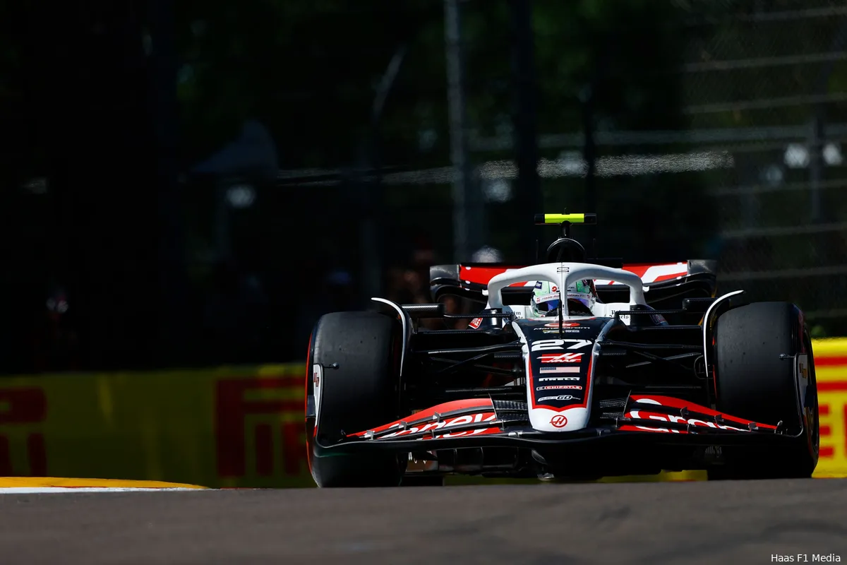 haas gp emilia romagna imola 2024 hulkenberg
