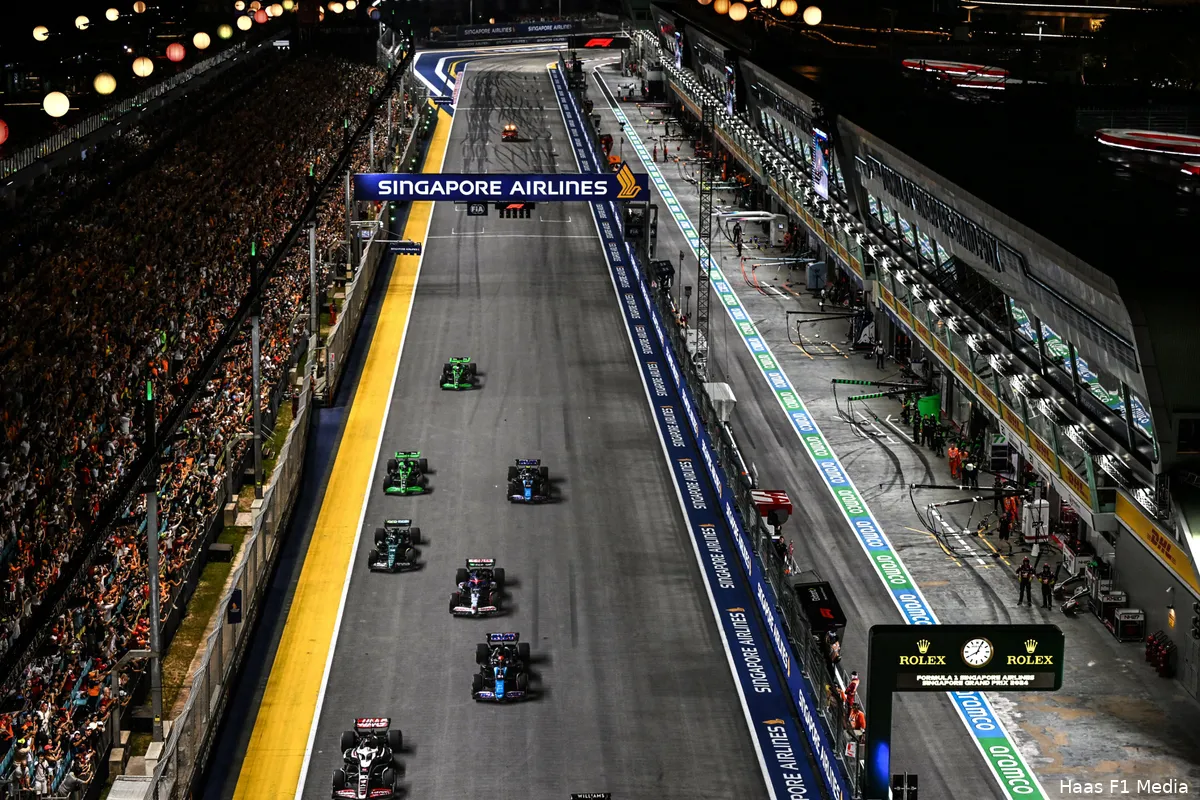 kevin magnussen singapore 2024 racedag haas