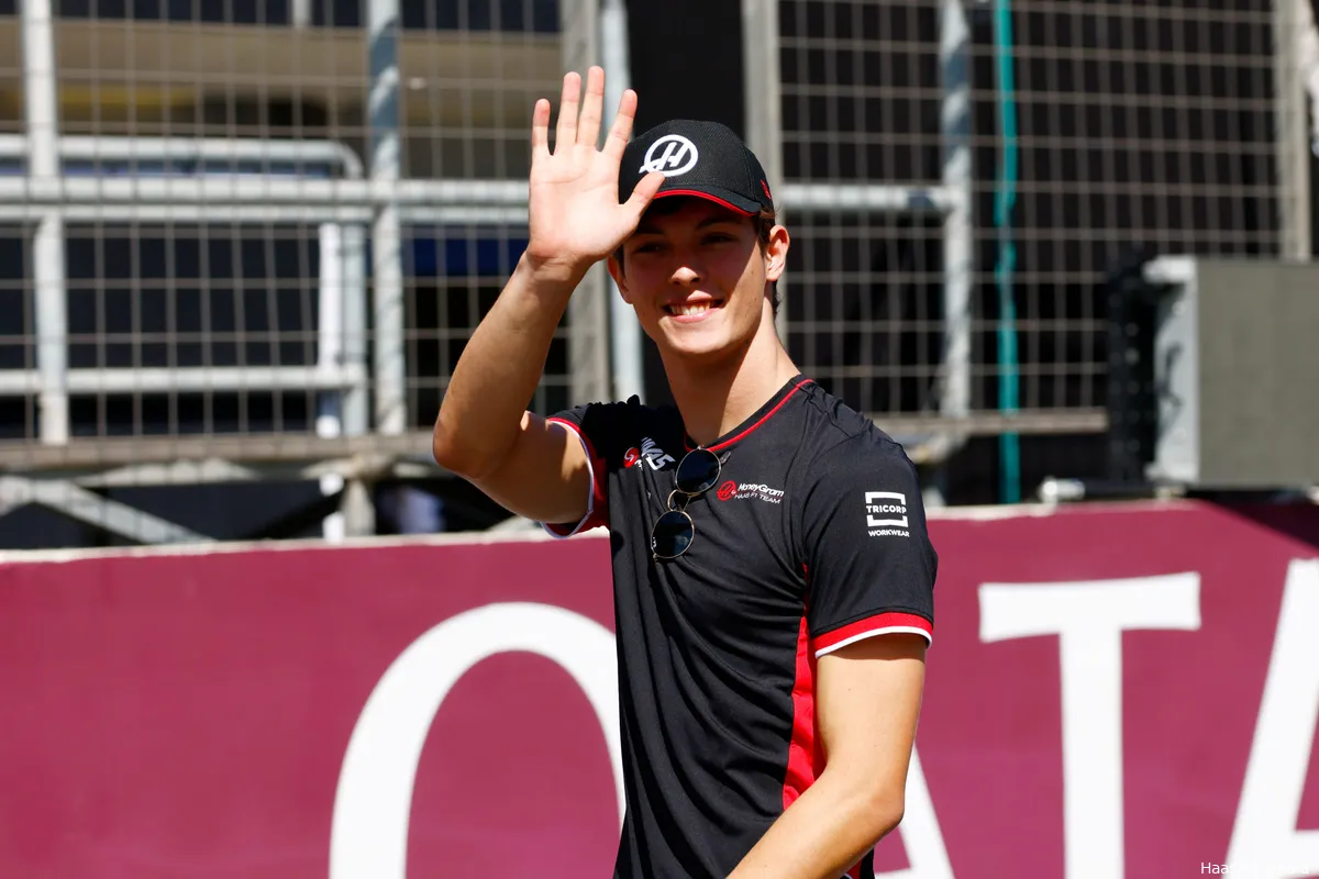 oliver bearman haas gp azerbeidzjan zondag 2024 3