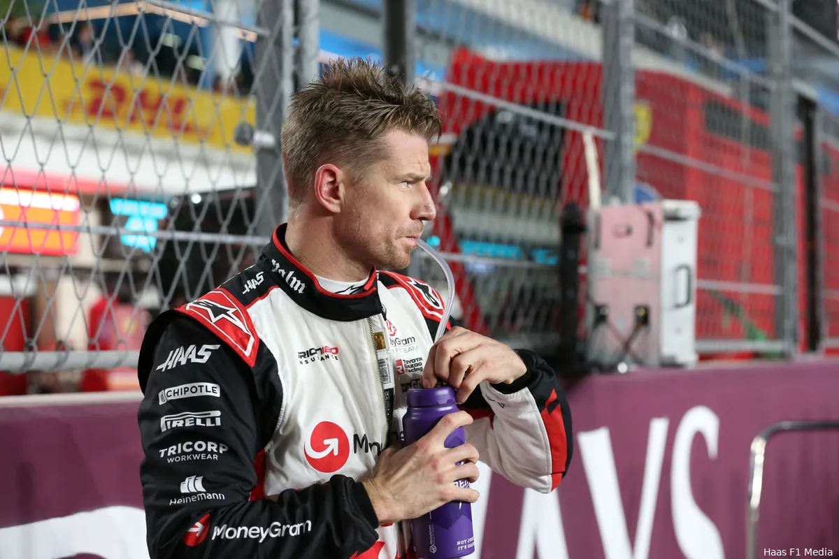 hulkenberg haas qatar zondag 1