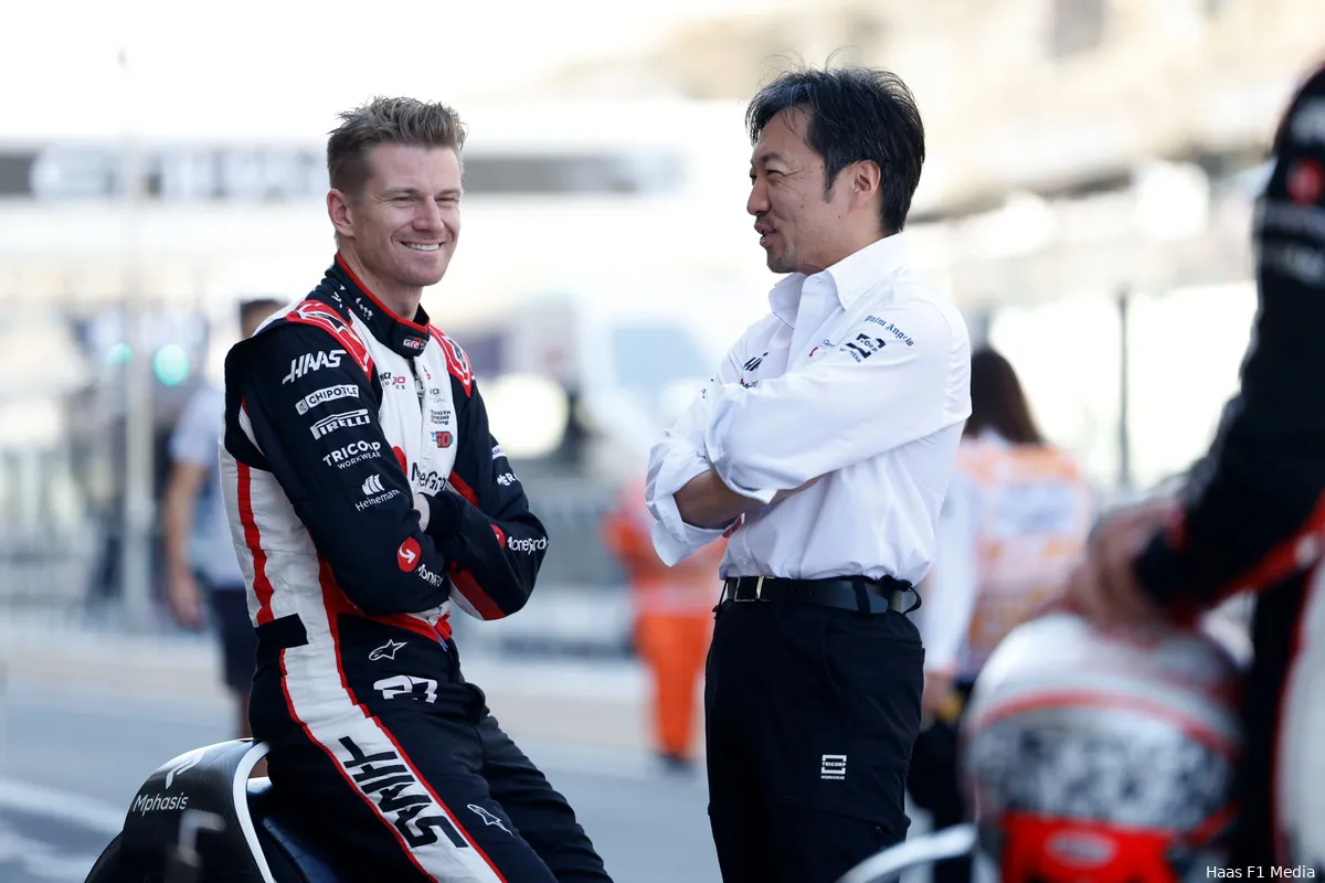 nico hulkenberg haas abu dhabi 2