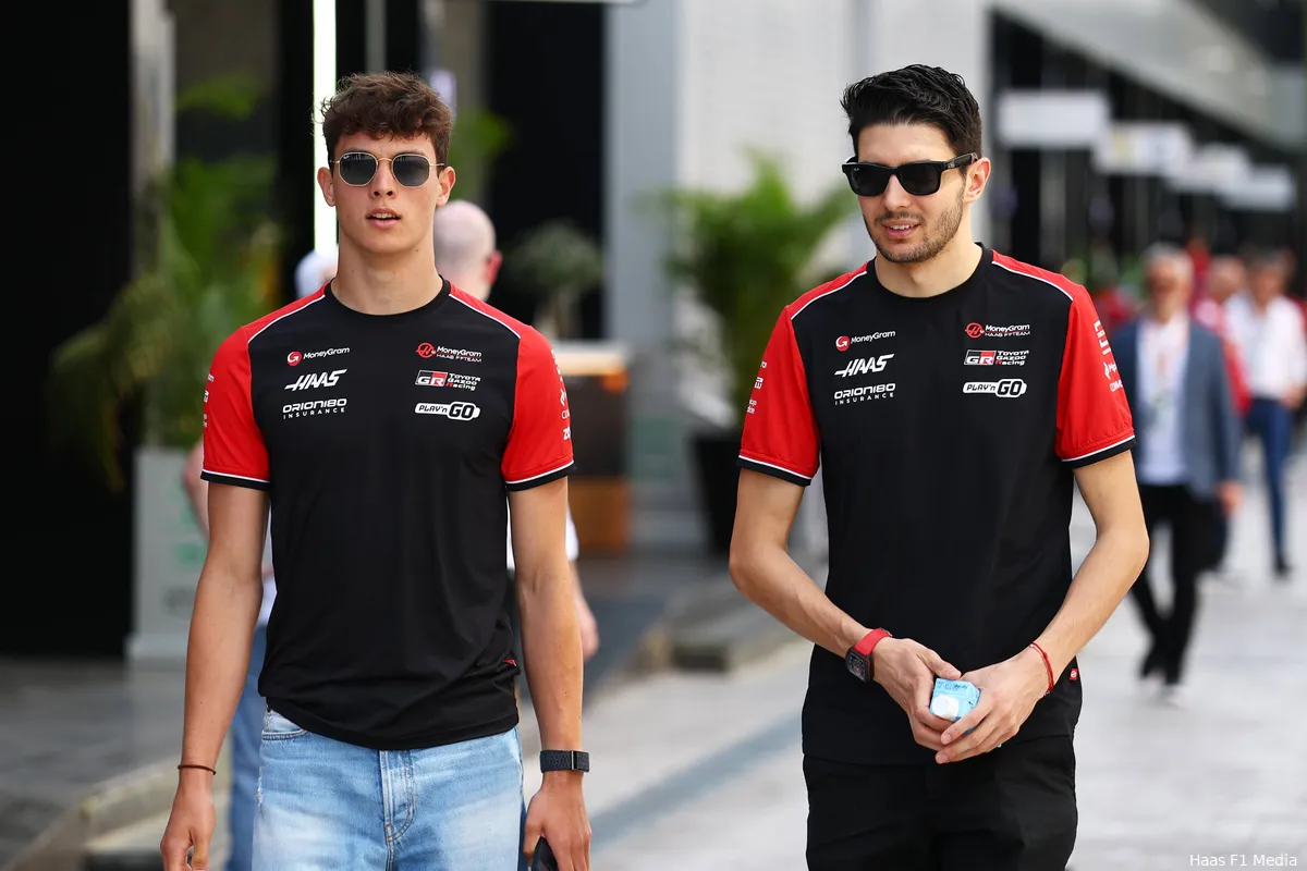 haas esteban ocon oliver bearman gp saoedi arabie 2025 zaterdag