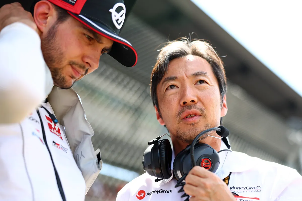esteban ocon haas gp oostenrijk 2025 zondag ayao komatsu